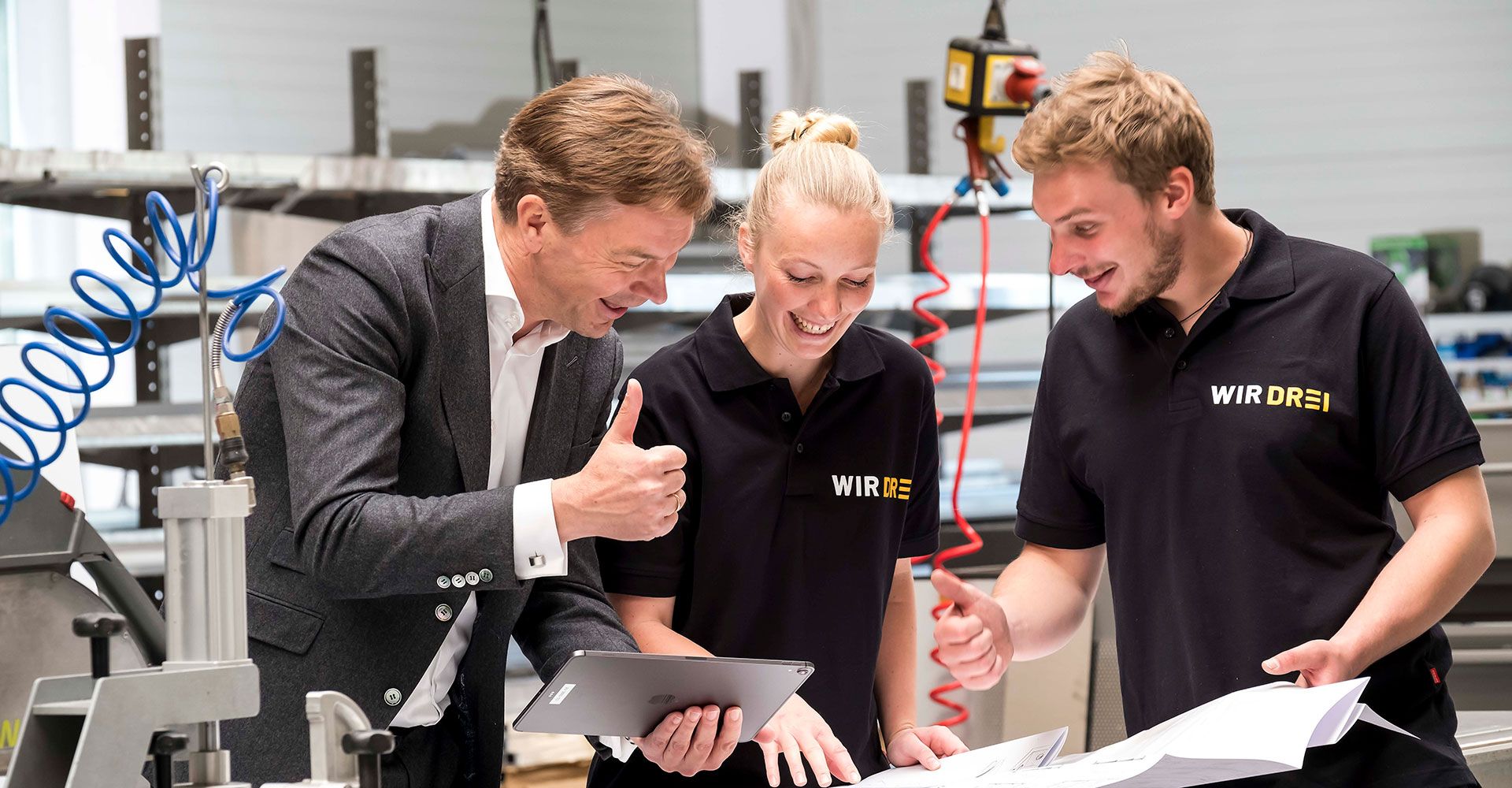 Karriere bei WIR DREI – Team und Ausbildung