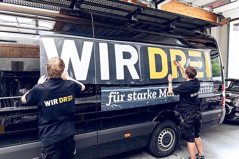 Fahrzeugbeschriftungen