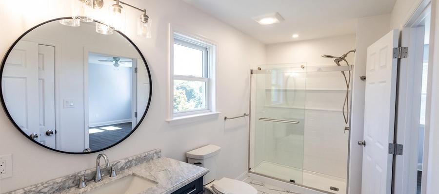 Additional view of EFFORTLESS ELEGANCE: GUEST BATHROOM RENOVATION interior design project showing detailed craftsmanship and design elements