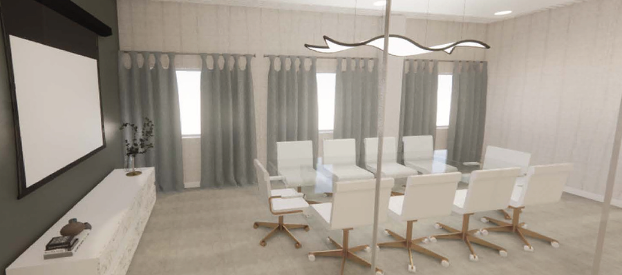 Additional view of NEXT CONFERENCE interior design project showing detailed craftsmanship and design elements