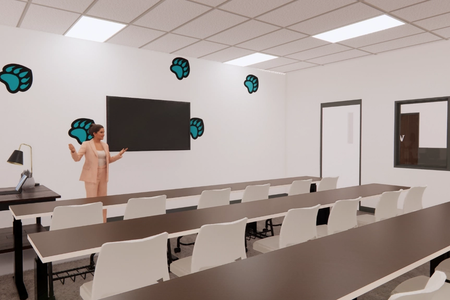 lecture room - 3D Rendering