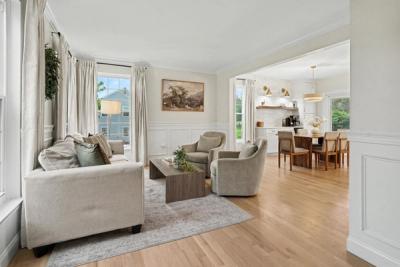 Warm Transitional First Floor Furnishing & Styling Project - residential