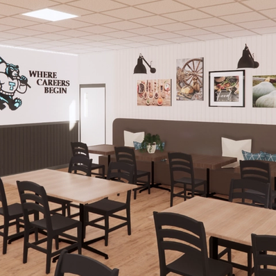 INTERIOR TECH SCHOOL RENOVATION | EDUCATIONAL & HOSPITALITY DESIGN