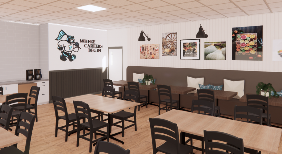 INTERIOR TECH SCHOOL RENOVATION | EDUCATIONAL & HOSPITALITY DESIGN interior design project showcase - Before and after transformation by Bonae Interiors