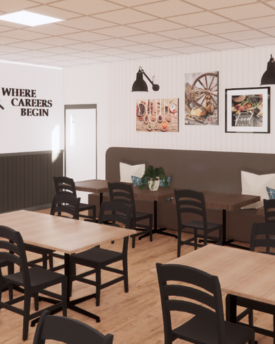 INTERIOR TECH SCHOOL RENOVATION | EDUCATIONAL & HOSPITALITY DESIGN - Professional interior design project by Bonae Interiors