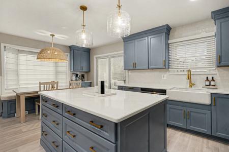 kitchen and dining nook