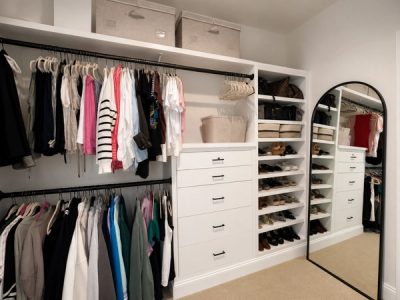 CUSTOM CLOSET DESIGNS - Professional interior design project by Bonae Interiors