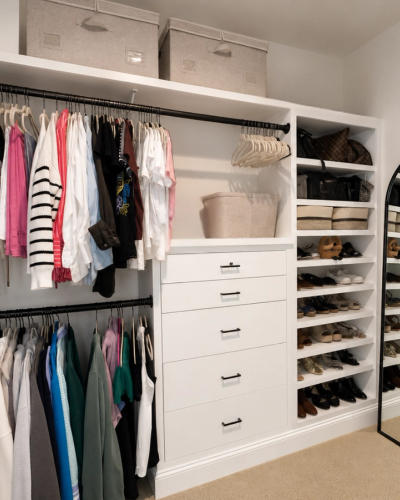 CUSTOM CLOSET DESIGNS - Professional interior design project by Bonae Interiors