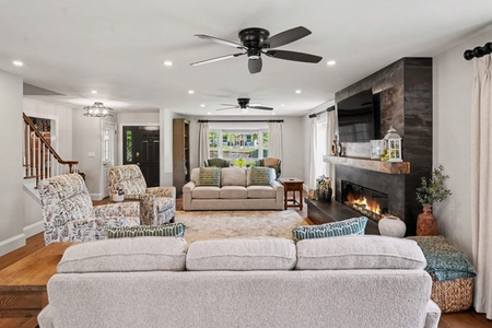 living room design in Telford PA