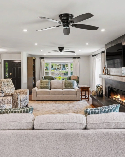 MODERN COUNTRY LIVING - TELFORD, PA - Professional interior design project by Bonae Interiors