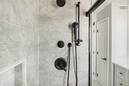 shower tile details
