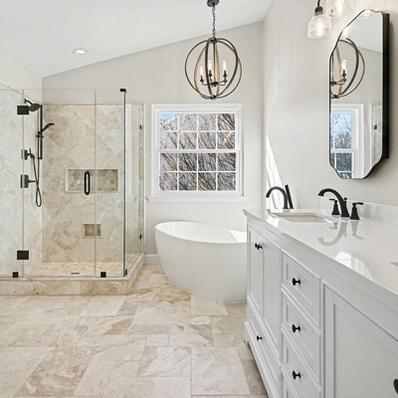 A CLASSIC PRIMARY BATHROOM DESIGNED TO LAST