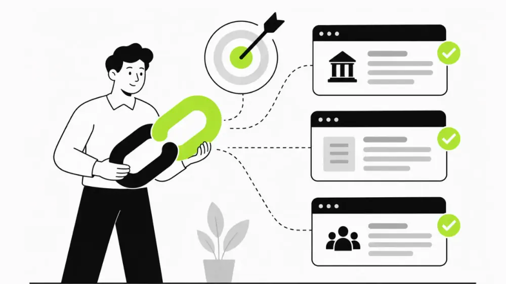 Estrategia de backlinks de calidad hacia sitios relevantes
