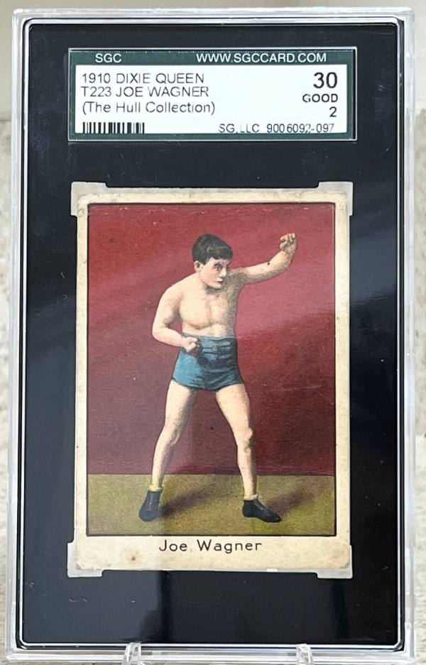 1910 T223 Dixie Queen Joe Wagner SGC 2 GOOD front