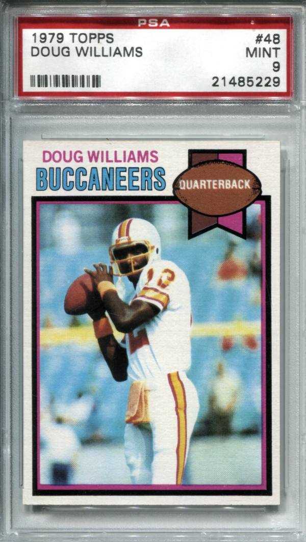 1979 Topps Doug Williams #48 RC PSA 9 Strong Centering front
