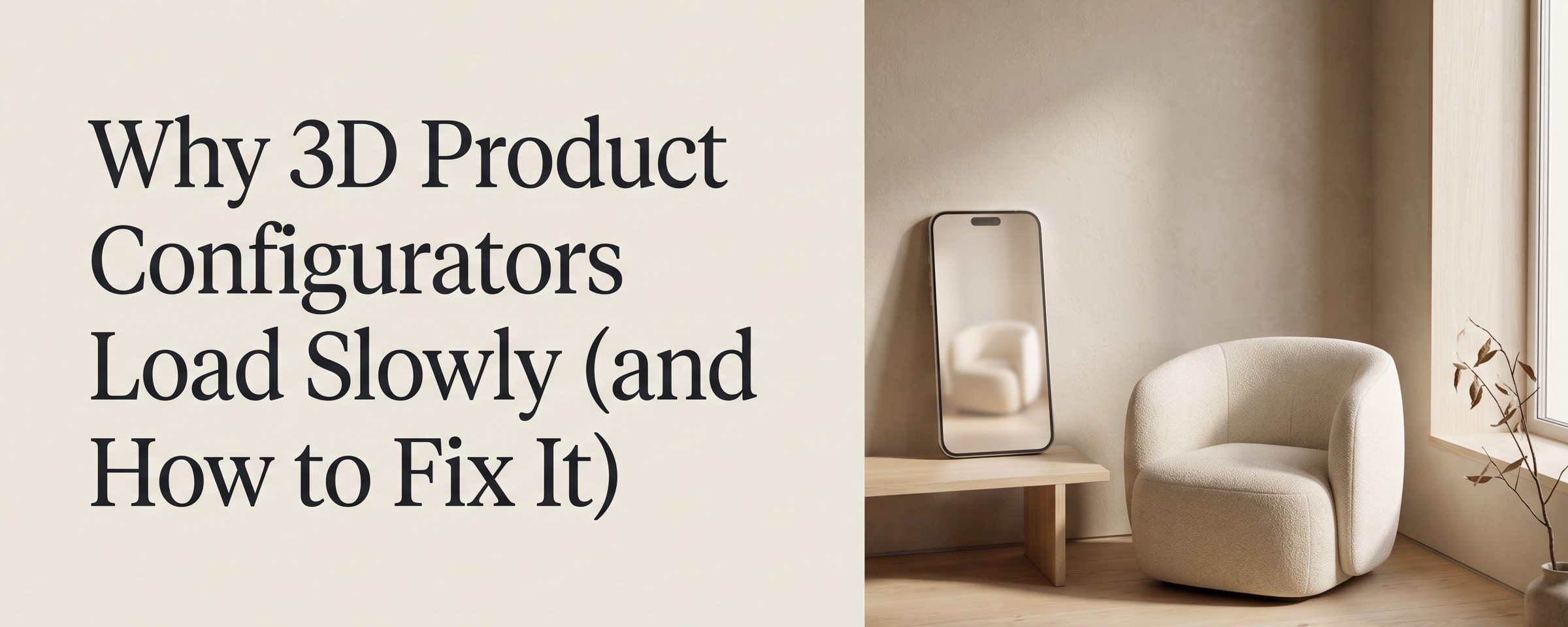 Why 3D Product Configurators Load Slowly (and How to Fix It)