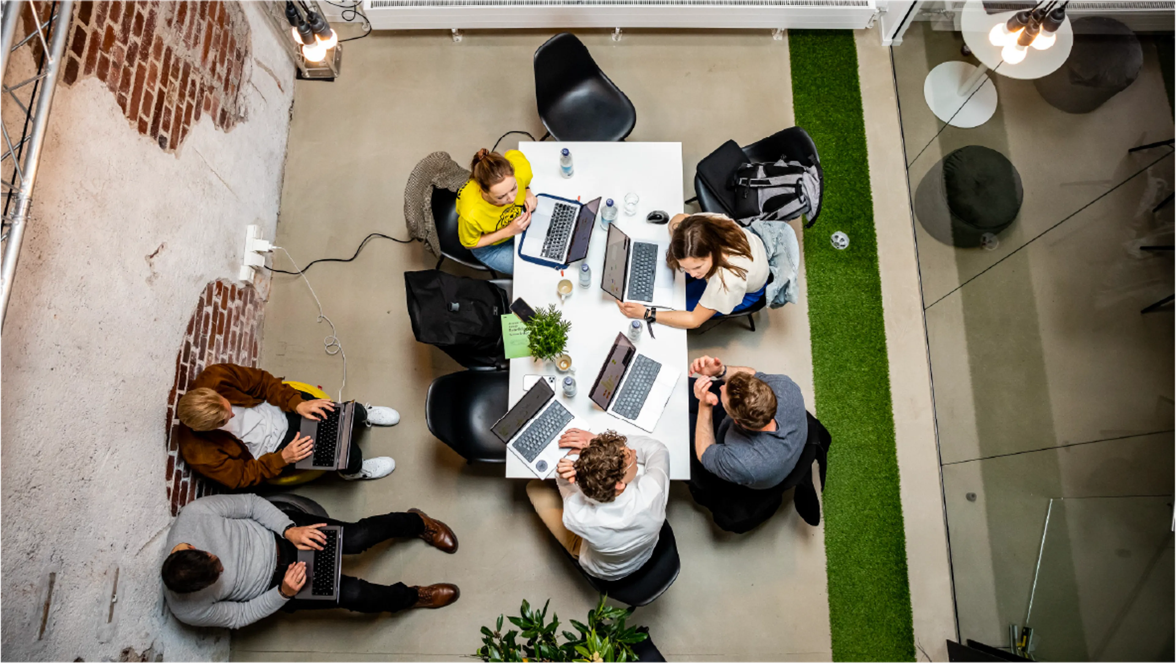 People in a meeting room