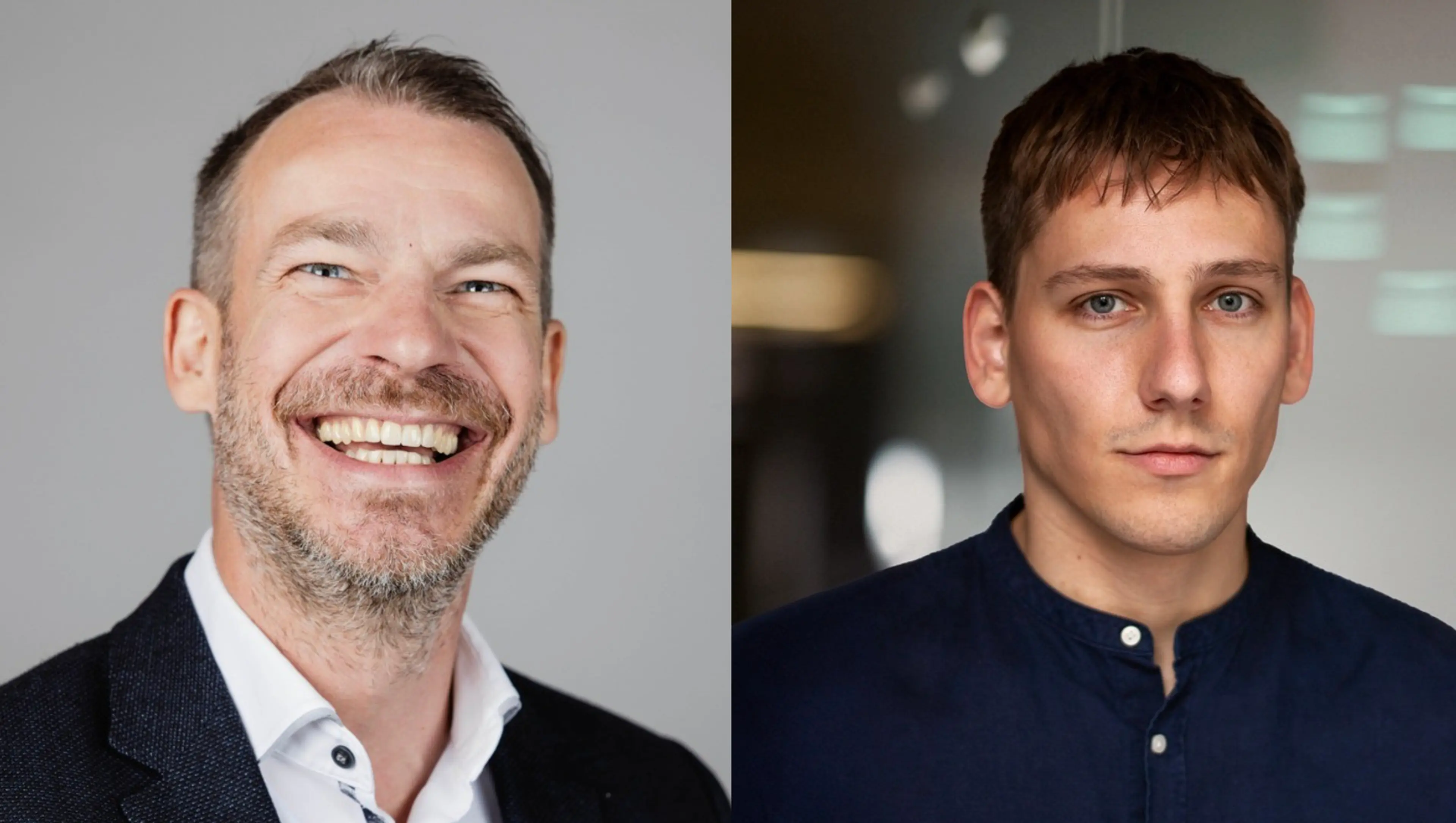 2 Men Smiling