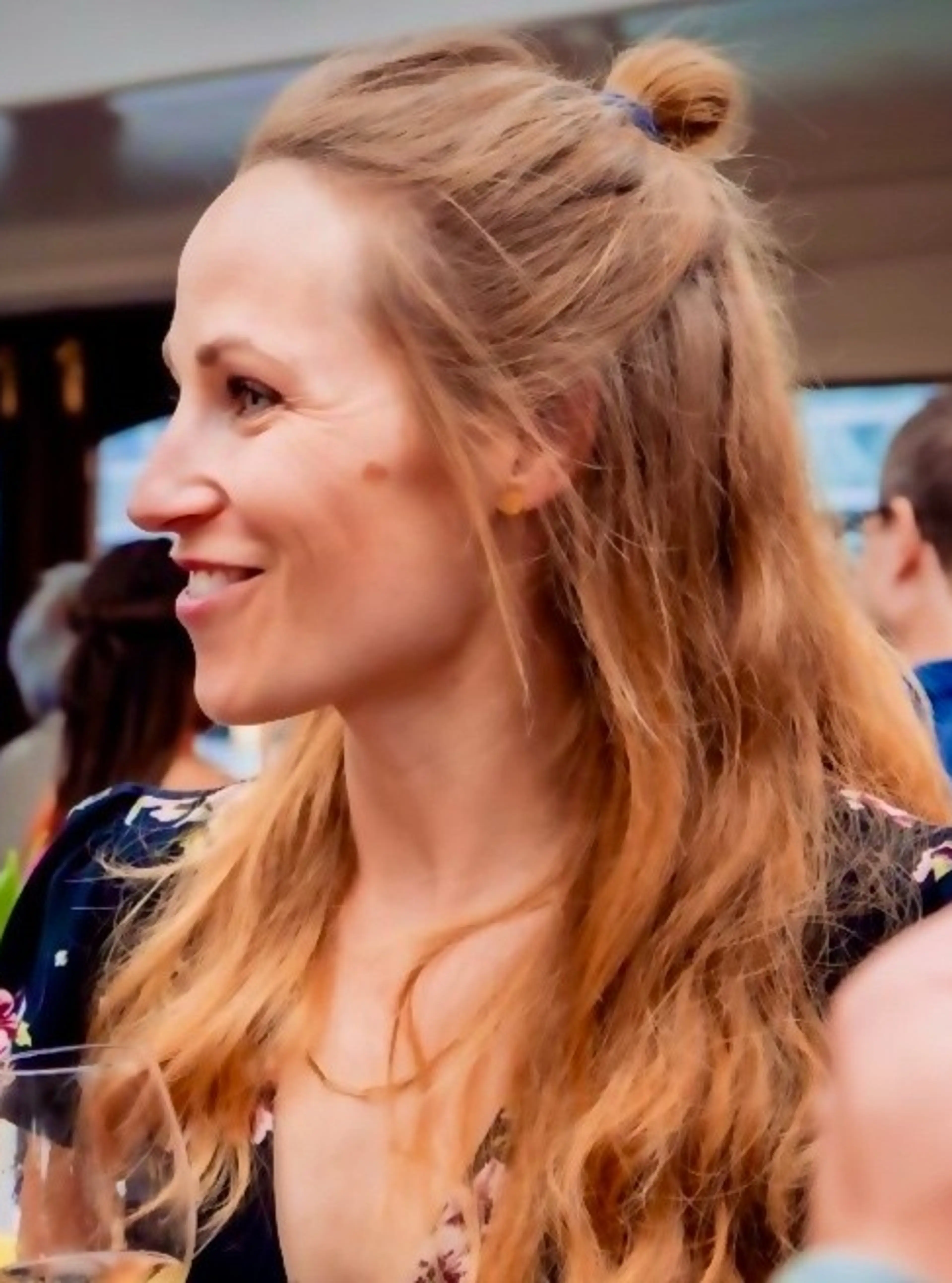 Smiling woman