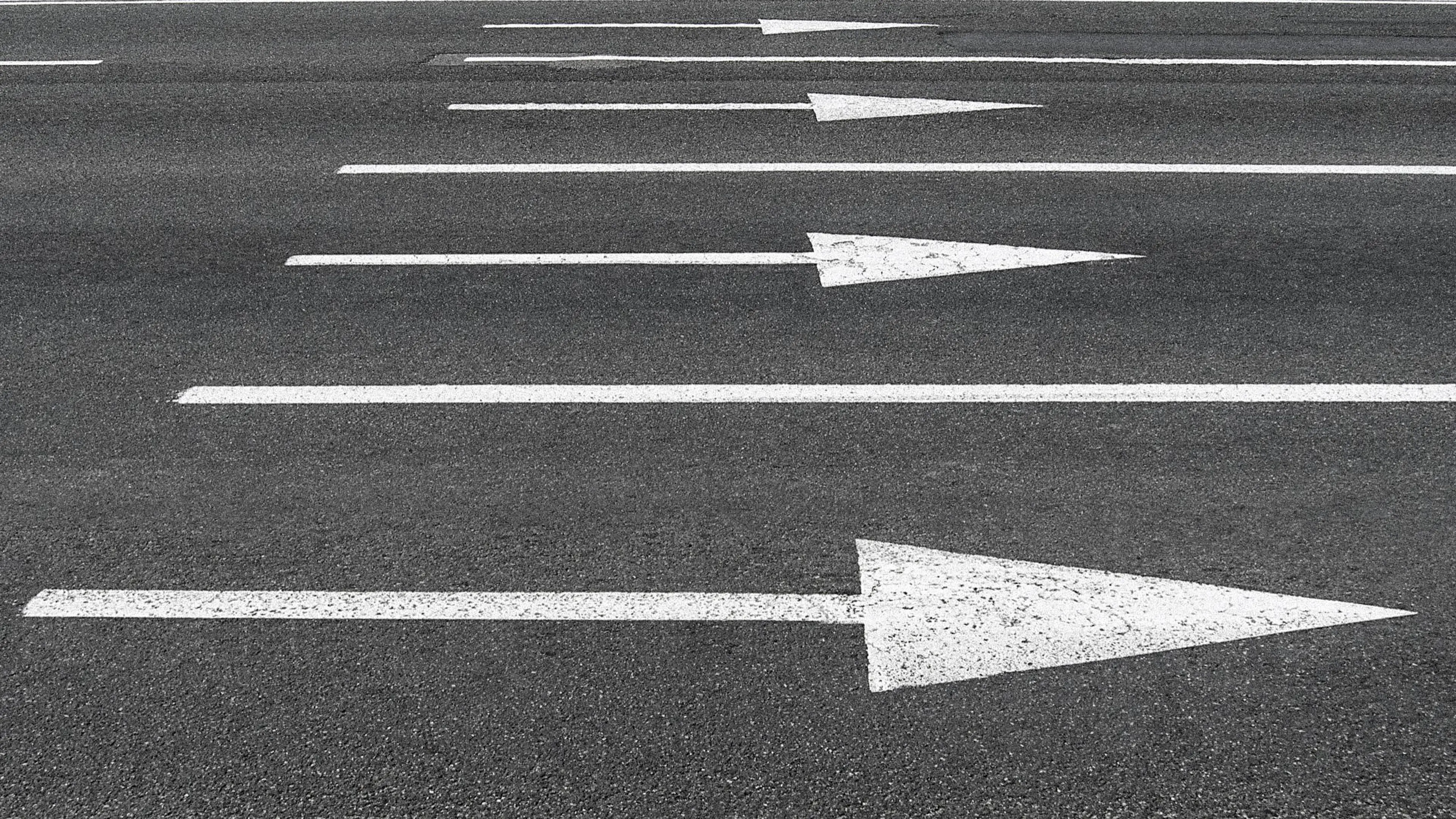 road arrows