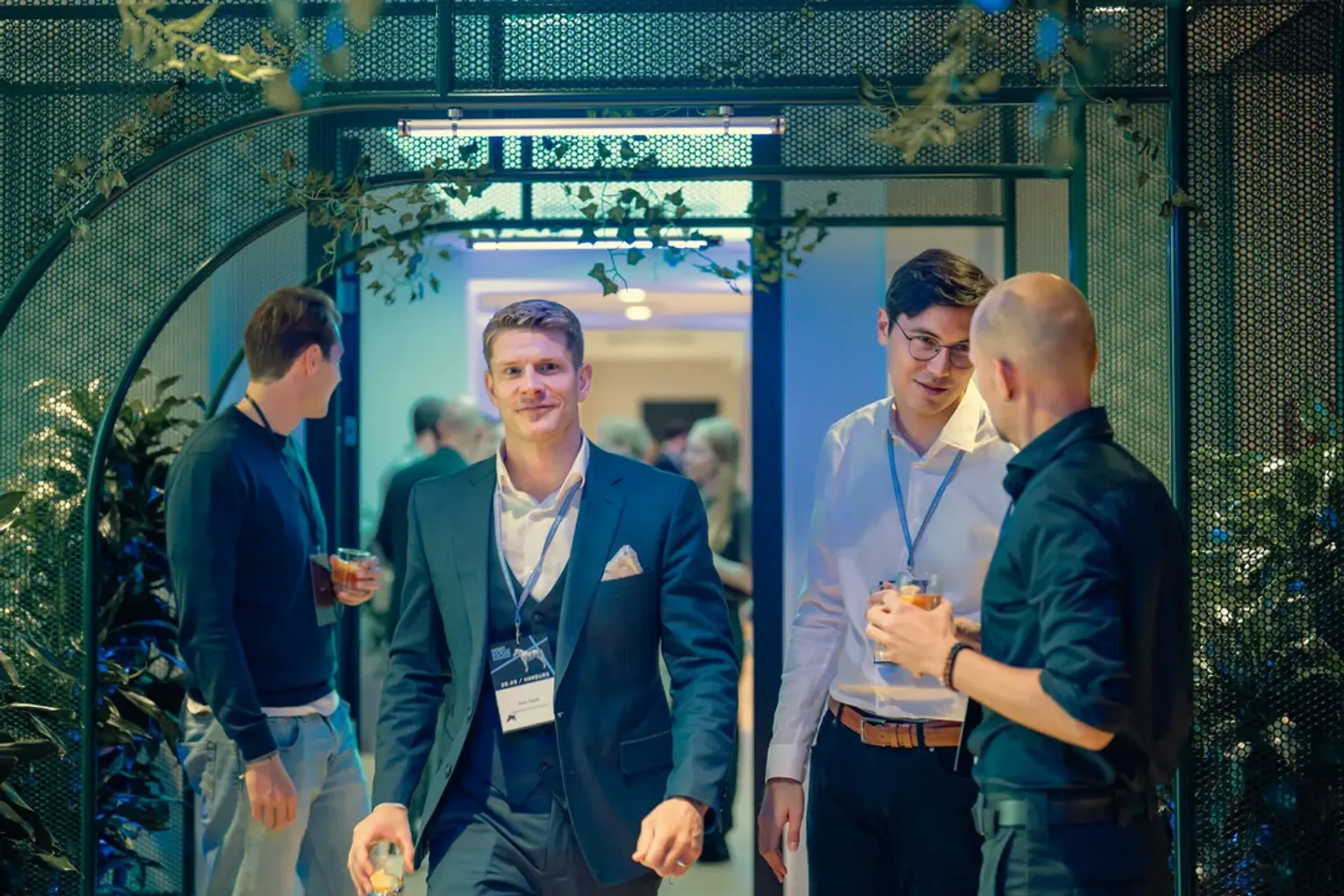 Walking the walk, ready to give the street-smart talk. EDGExcellence Hamburg.