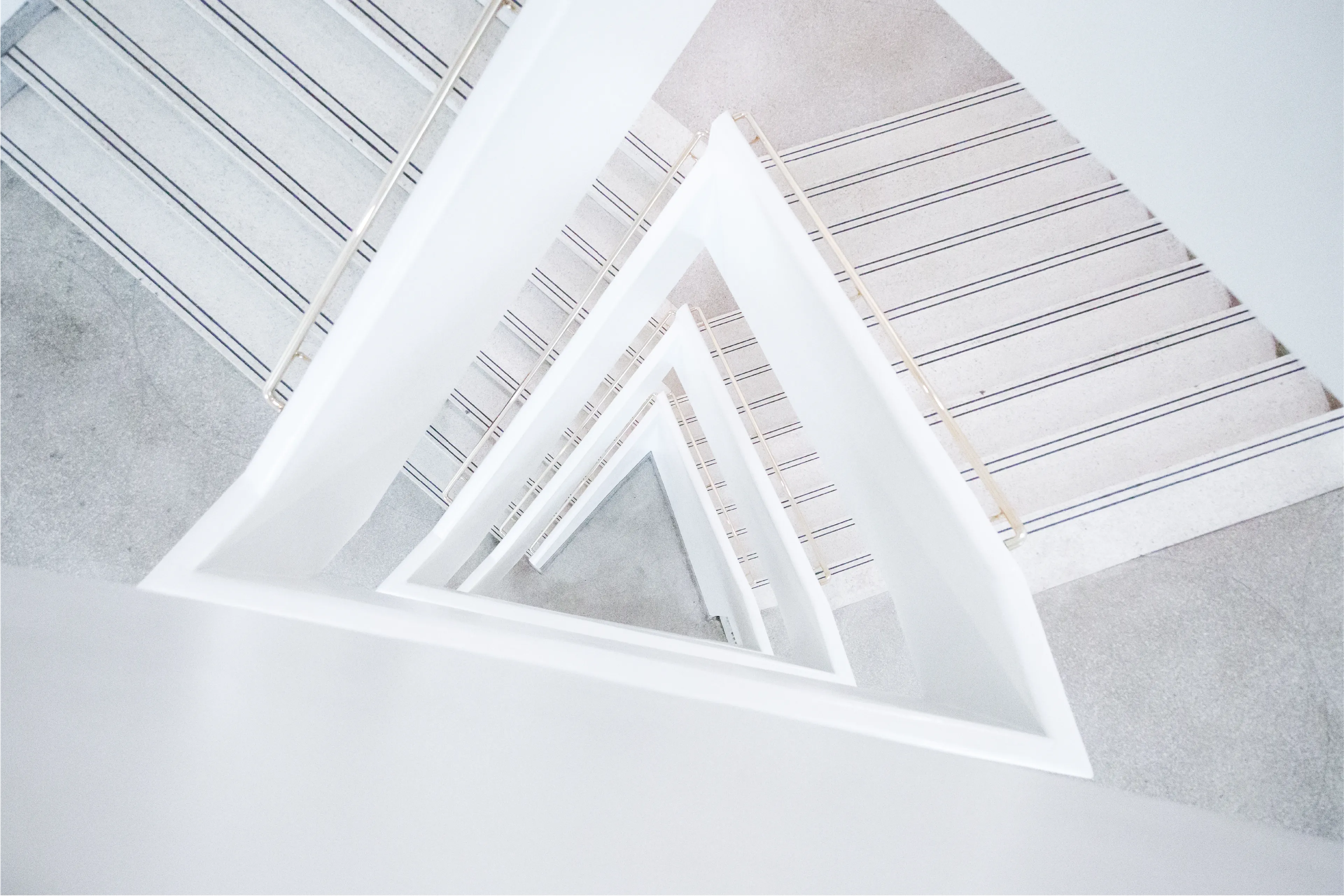 white stairs symbolising challenge 