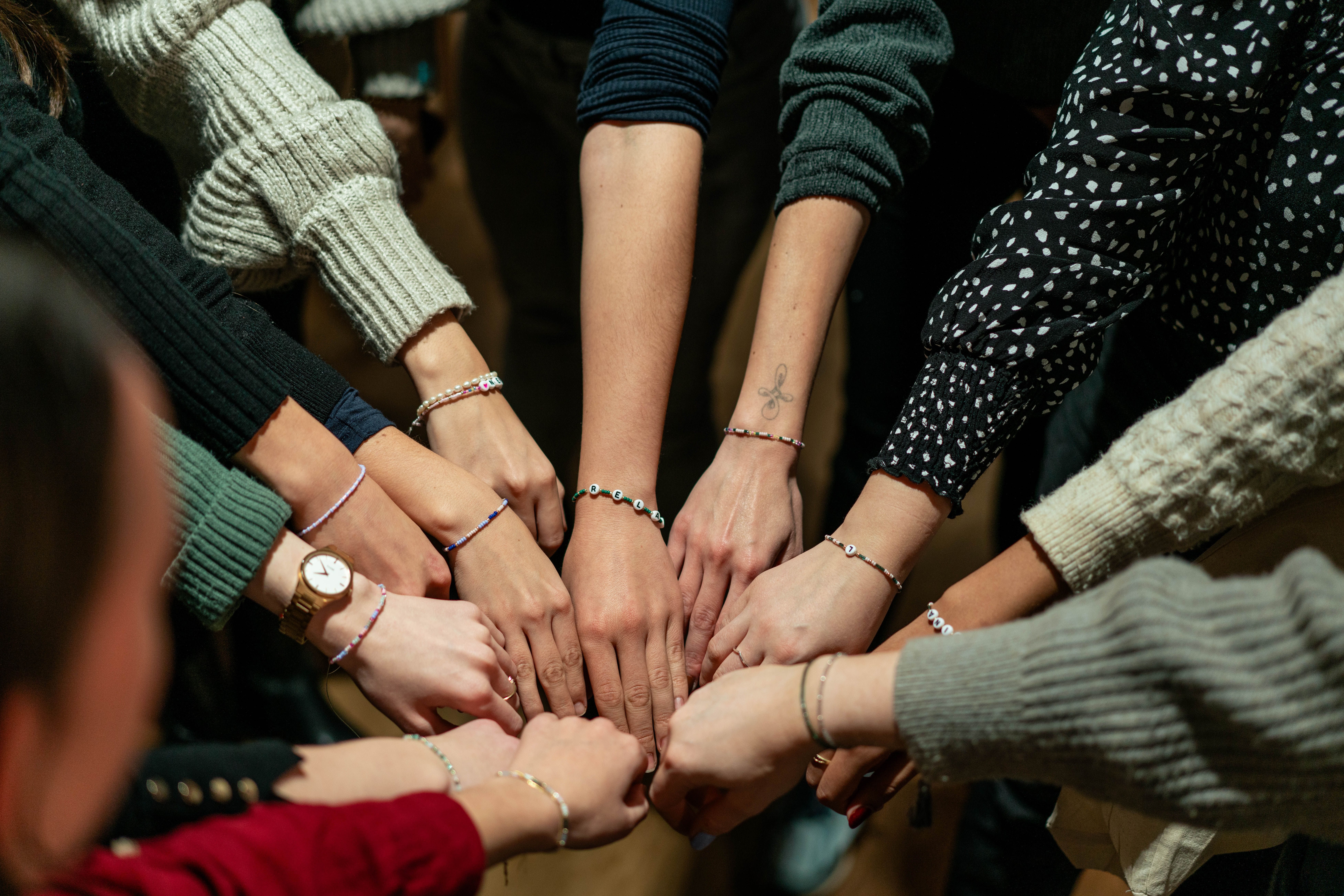 all hands together 