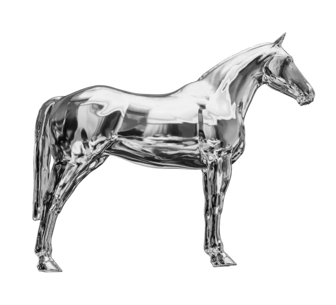 chrome horse