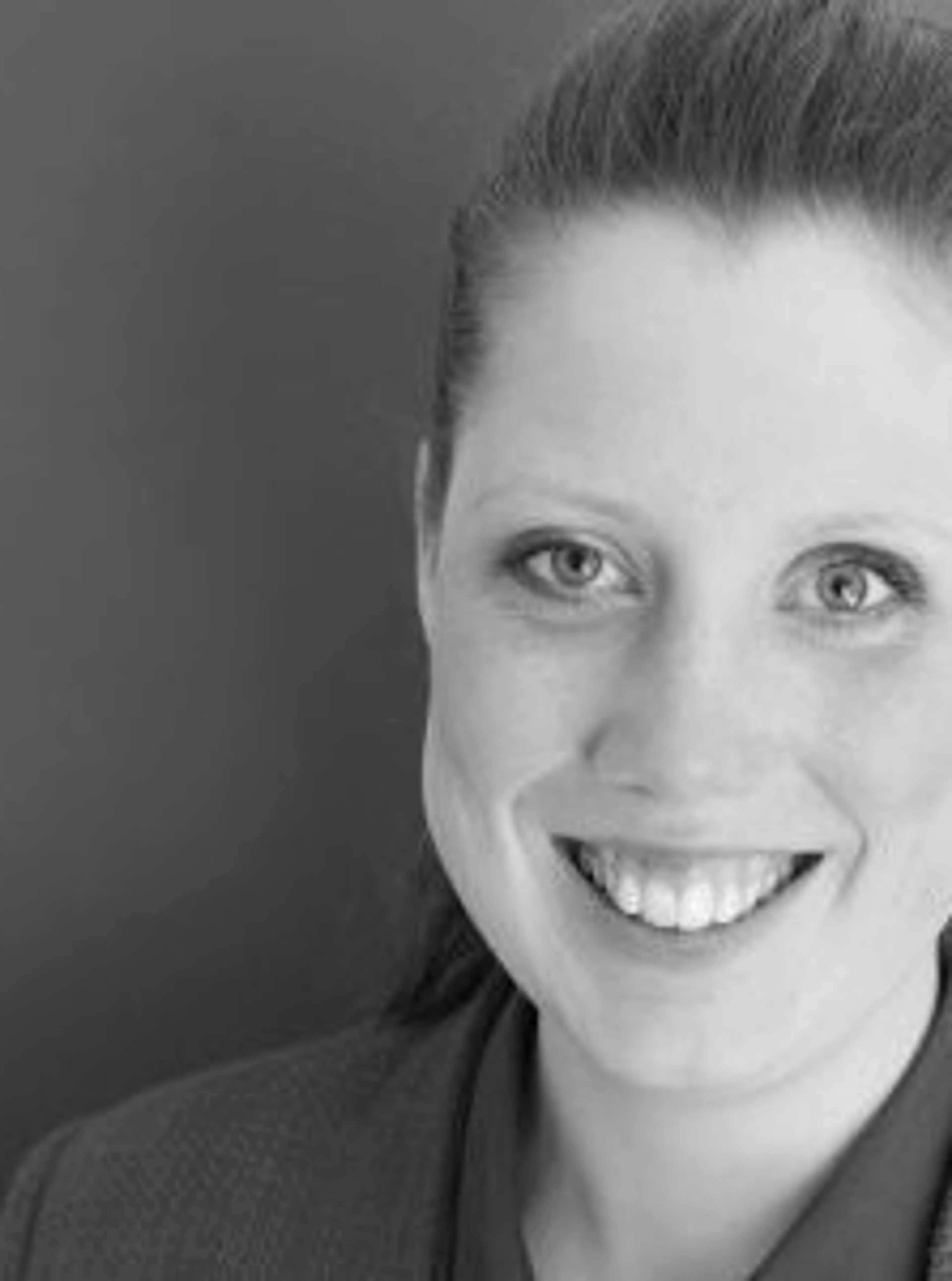 a smiling woman