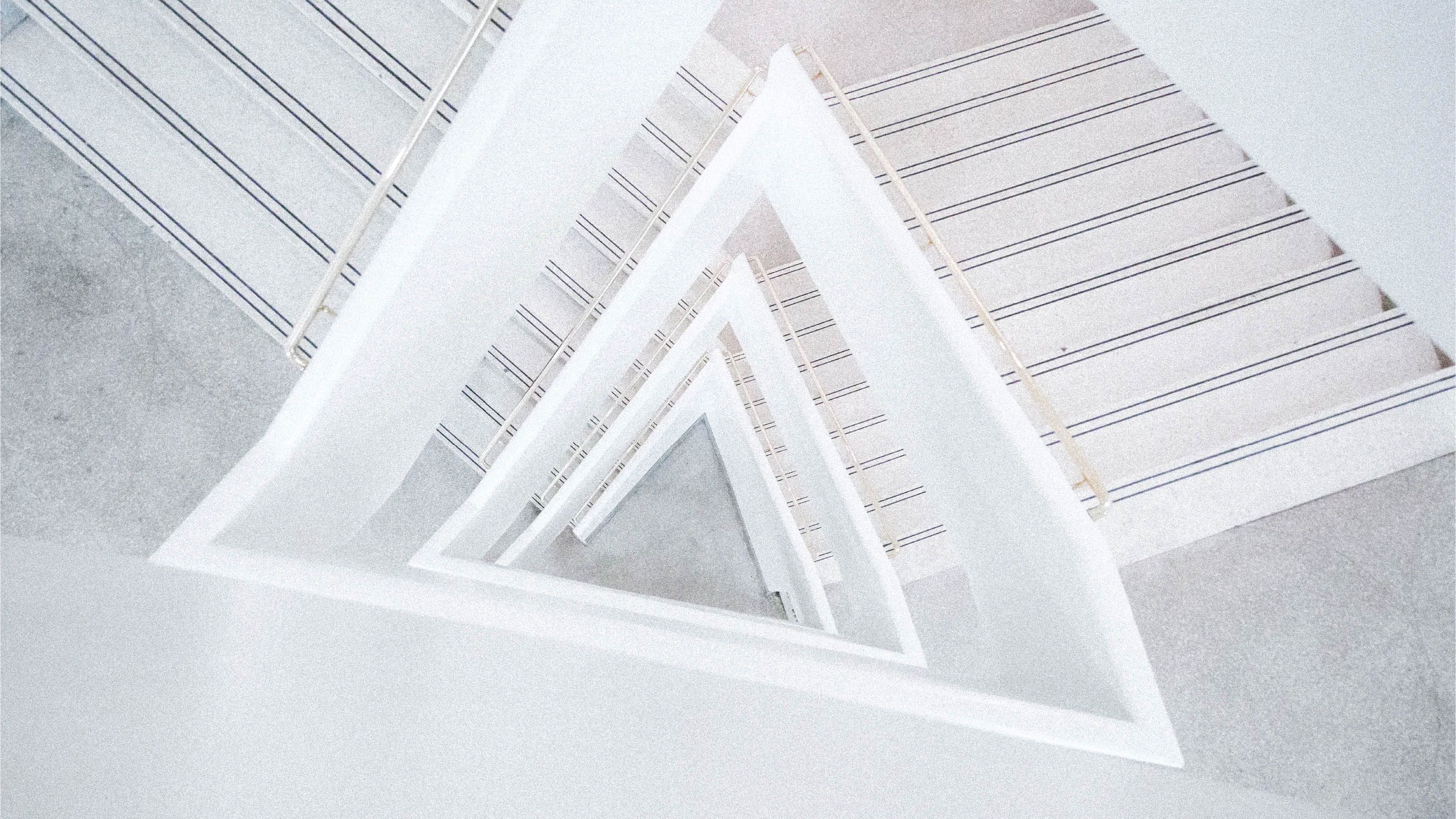 white stairs symbolising challenge 