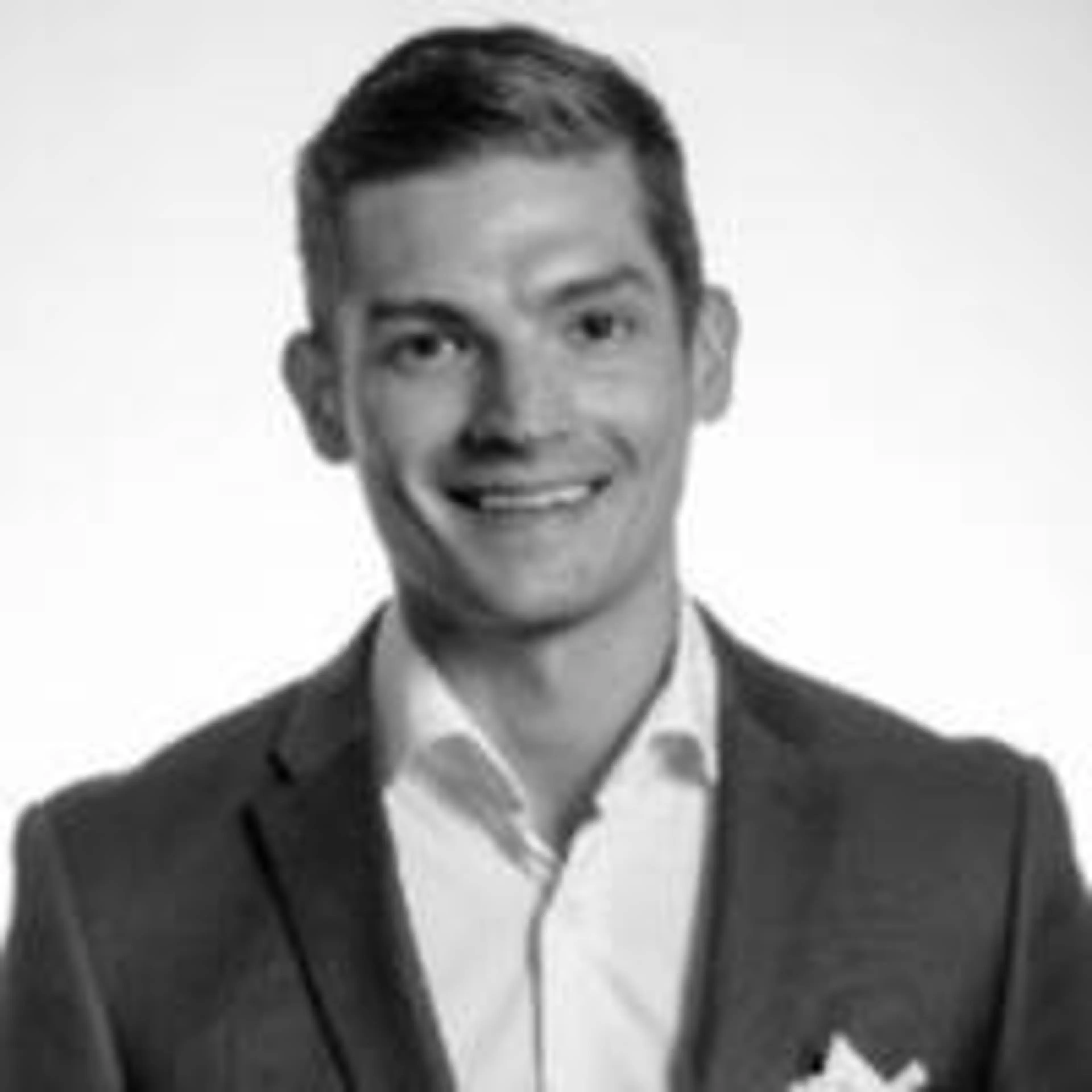 Smiling man with a suit