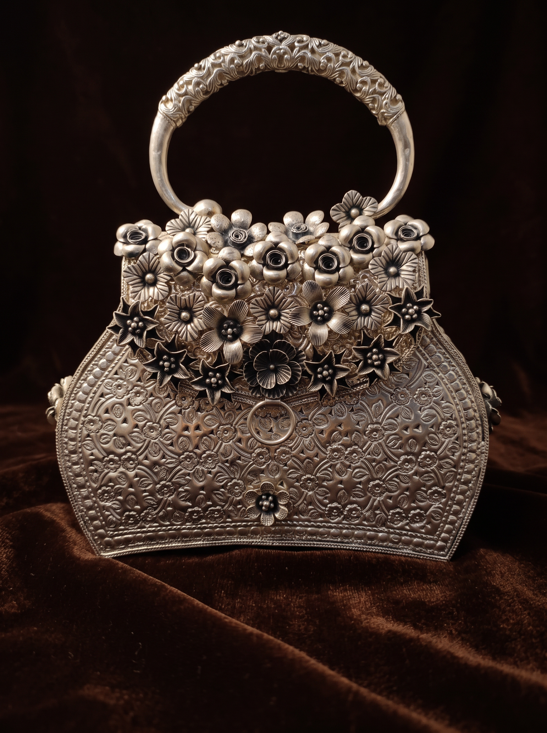 Antique  2 Tone Purse 