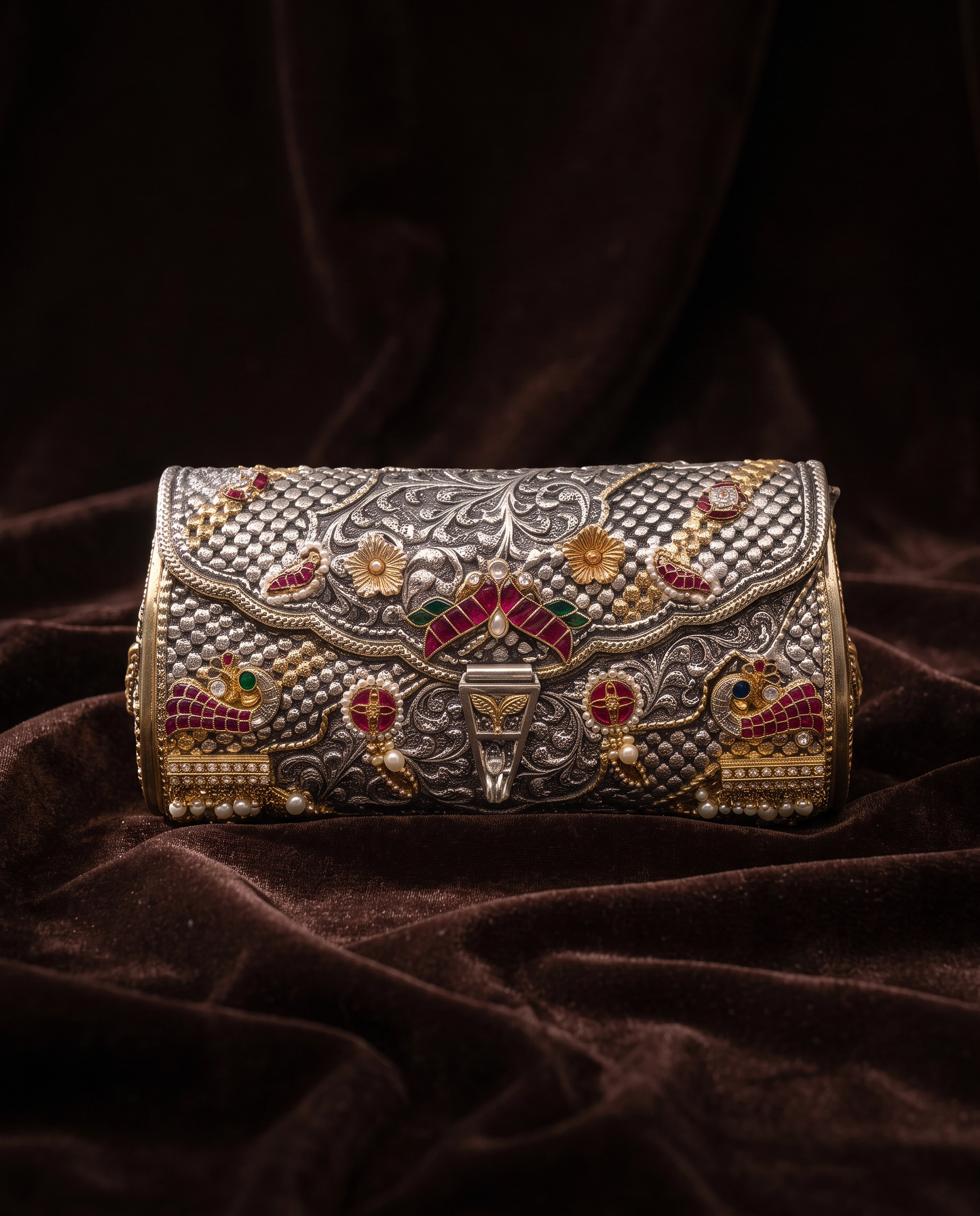 Antique 2 Tone Purse