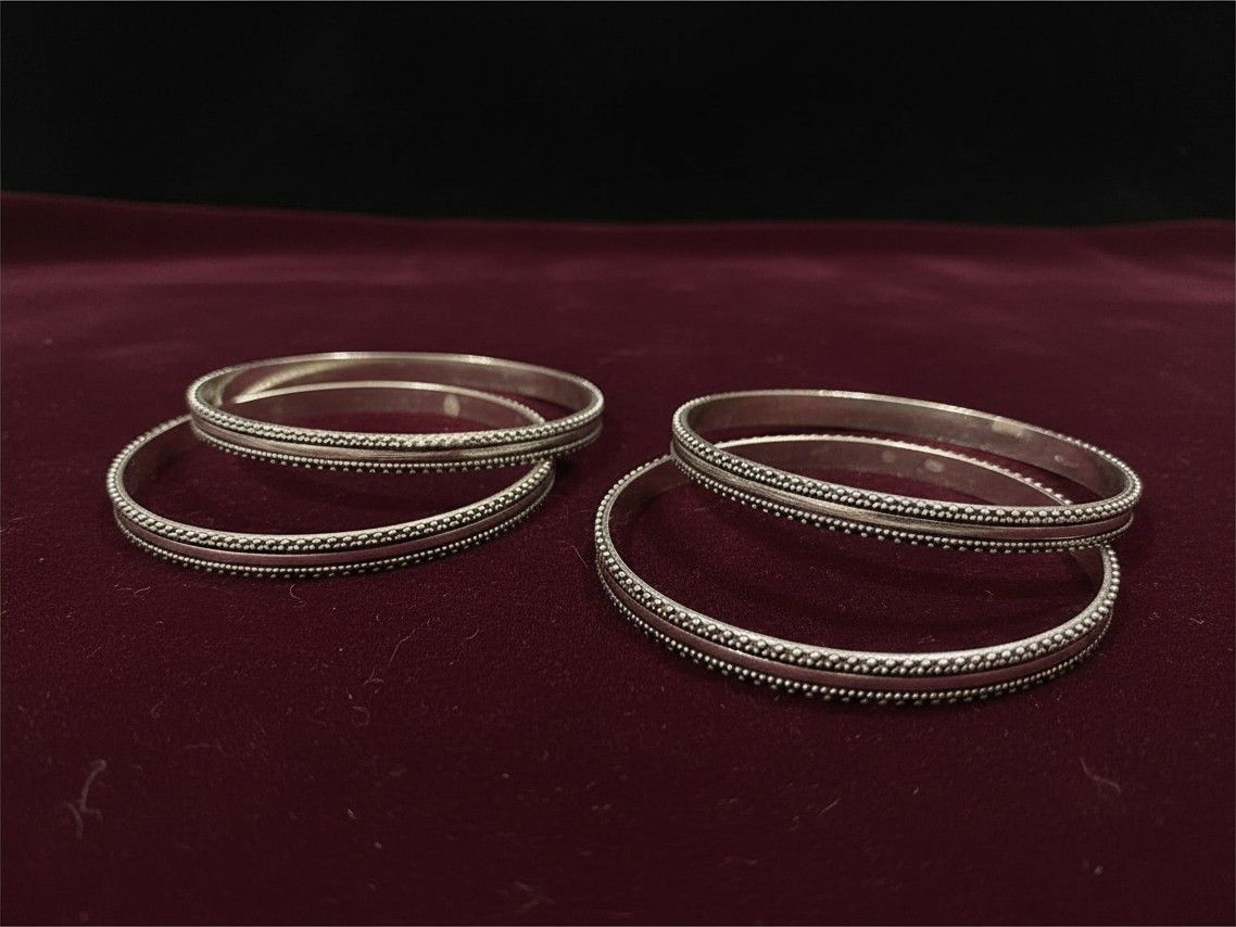 Silver Bangle - 122