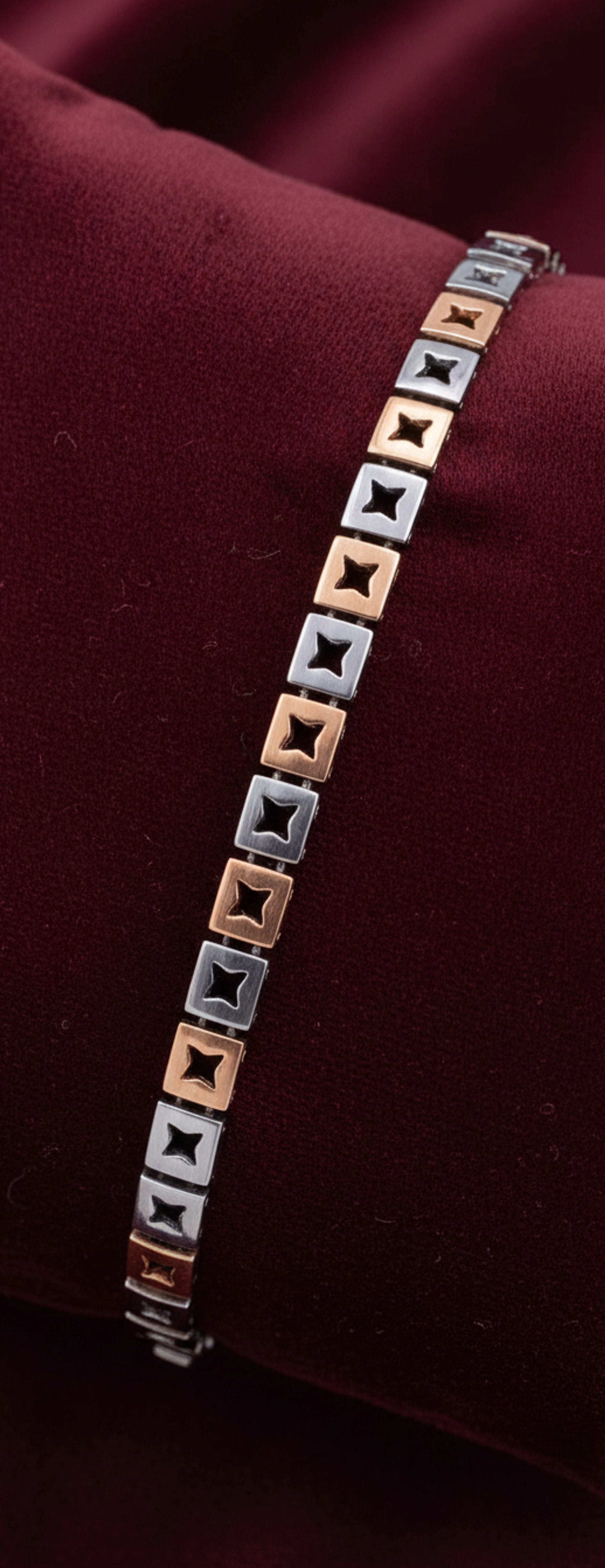 Men Bracelet 2 Tone - 25