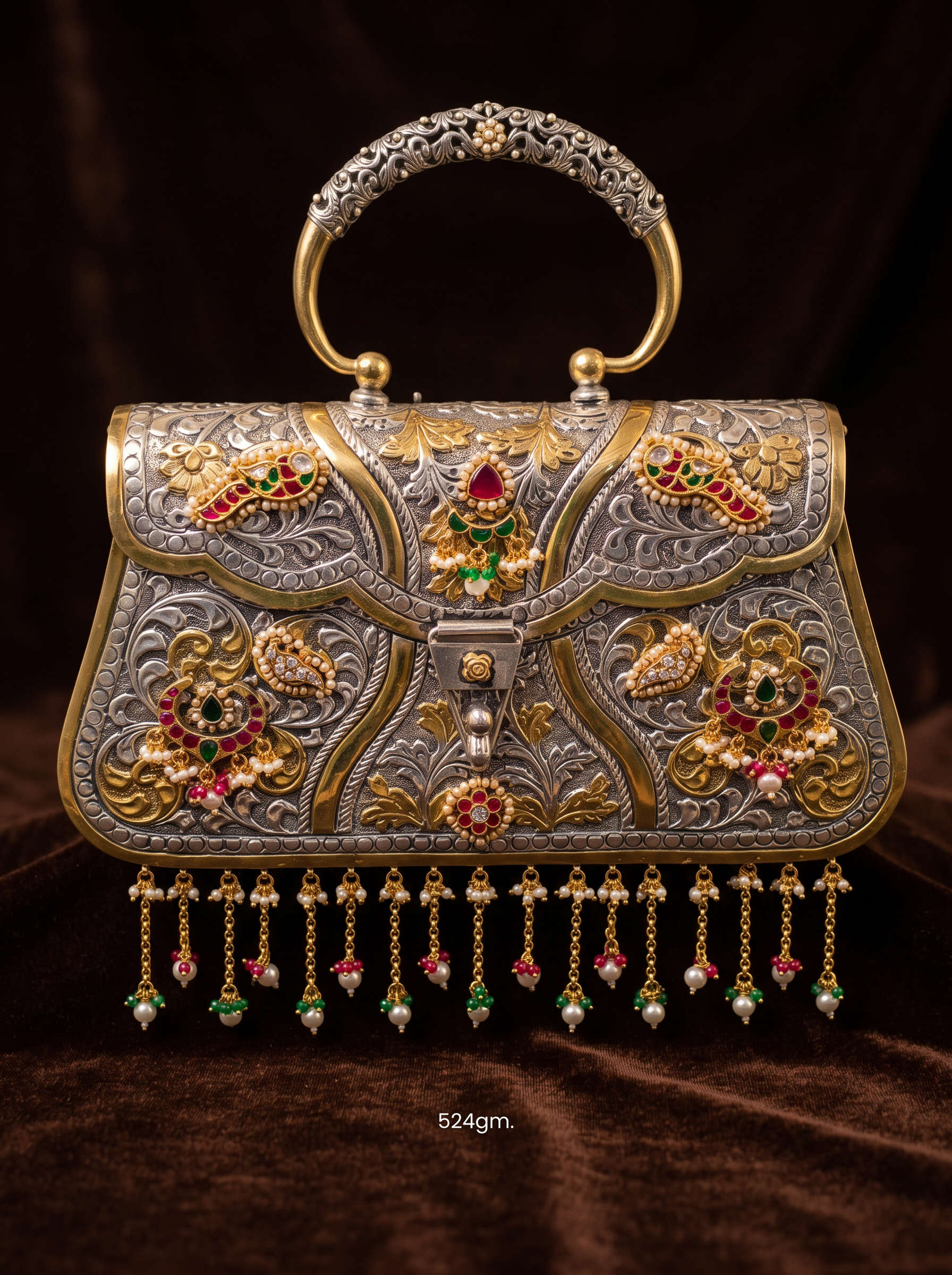 Antique  2 Tone Purse 