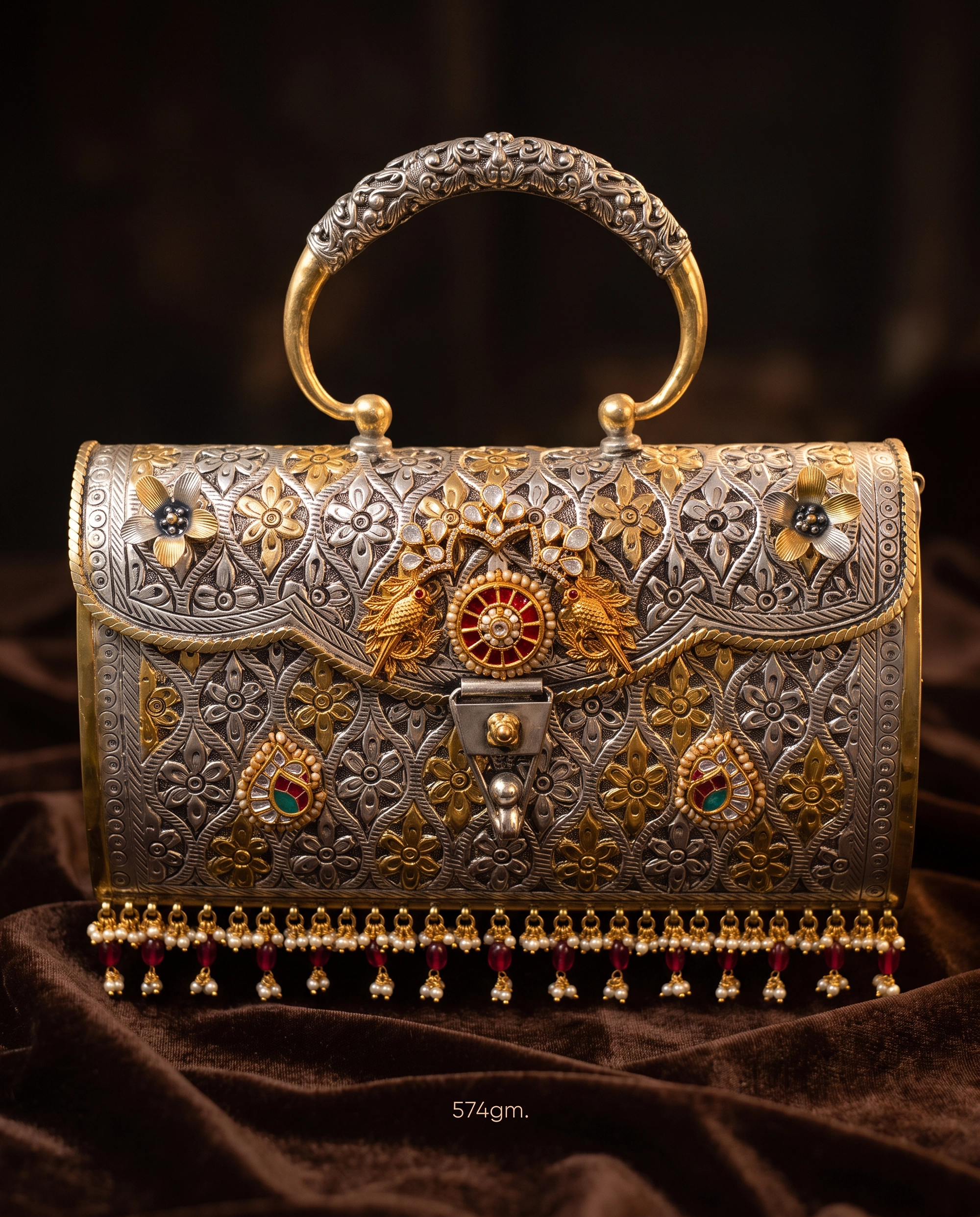 Antique 2 Tone Purse