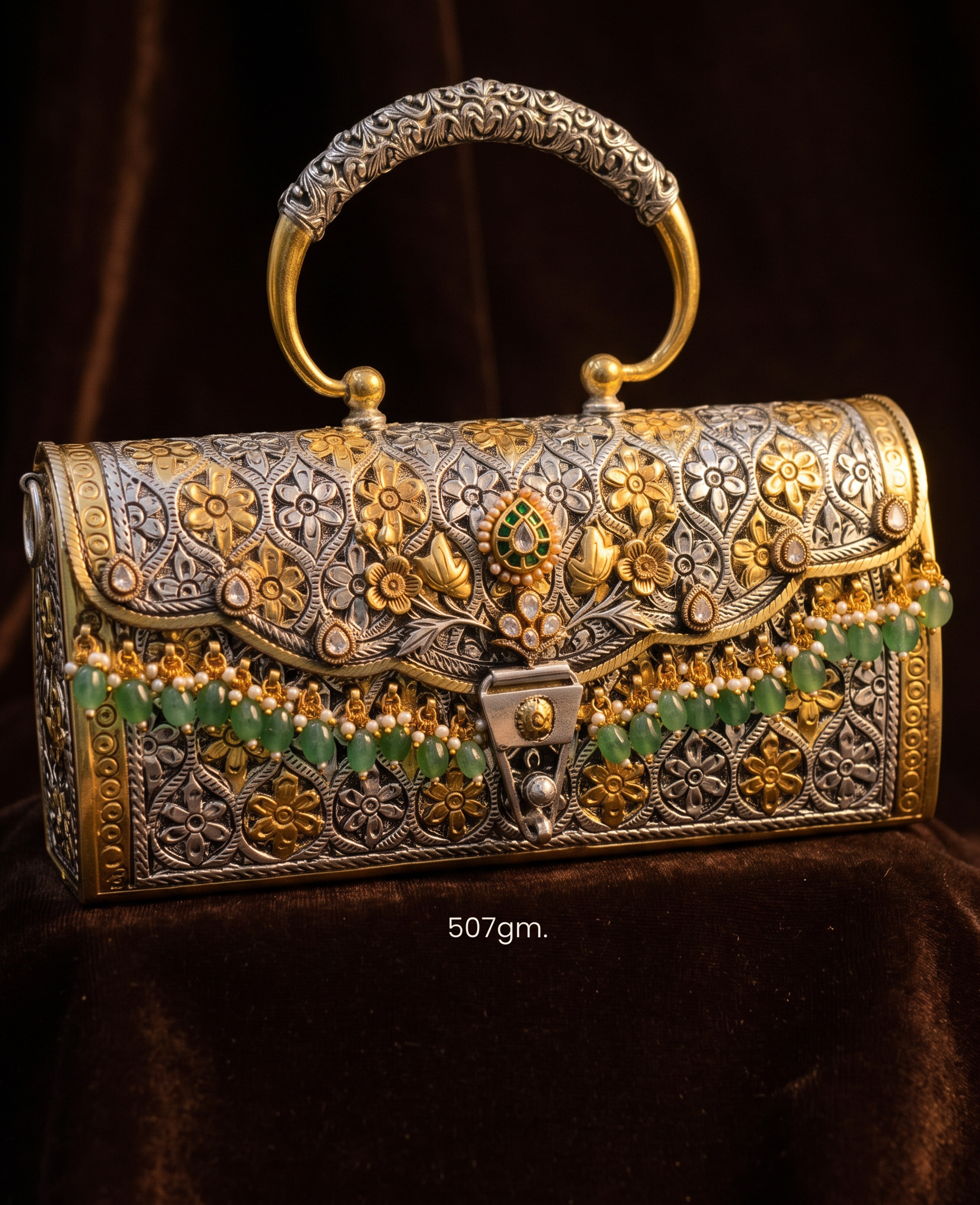 Antique  2 Tone Purse 