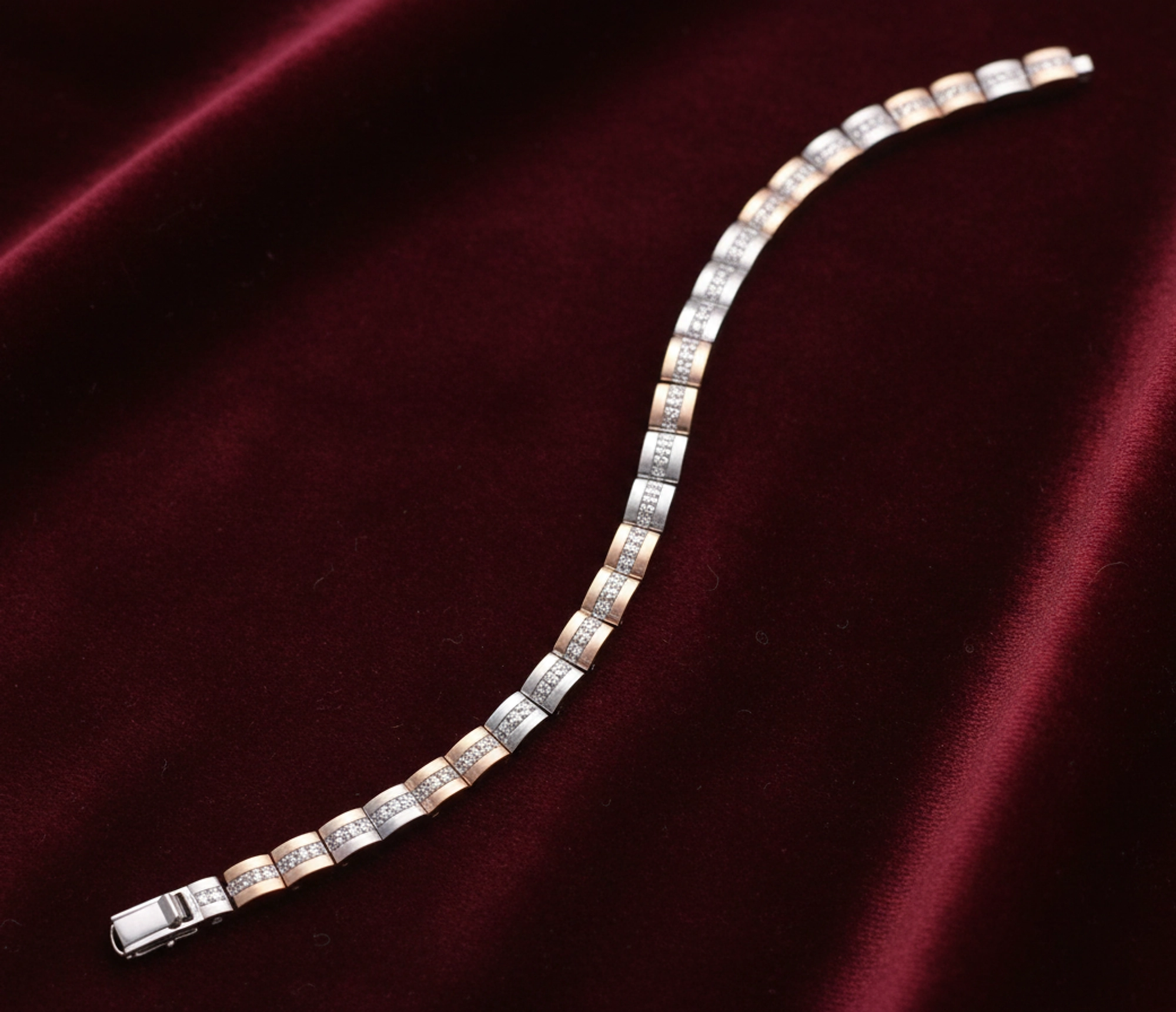 Men Bracelet 2 Tone - 32