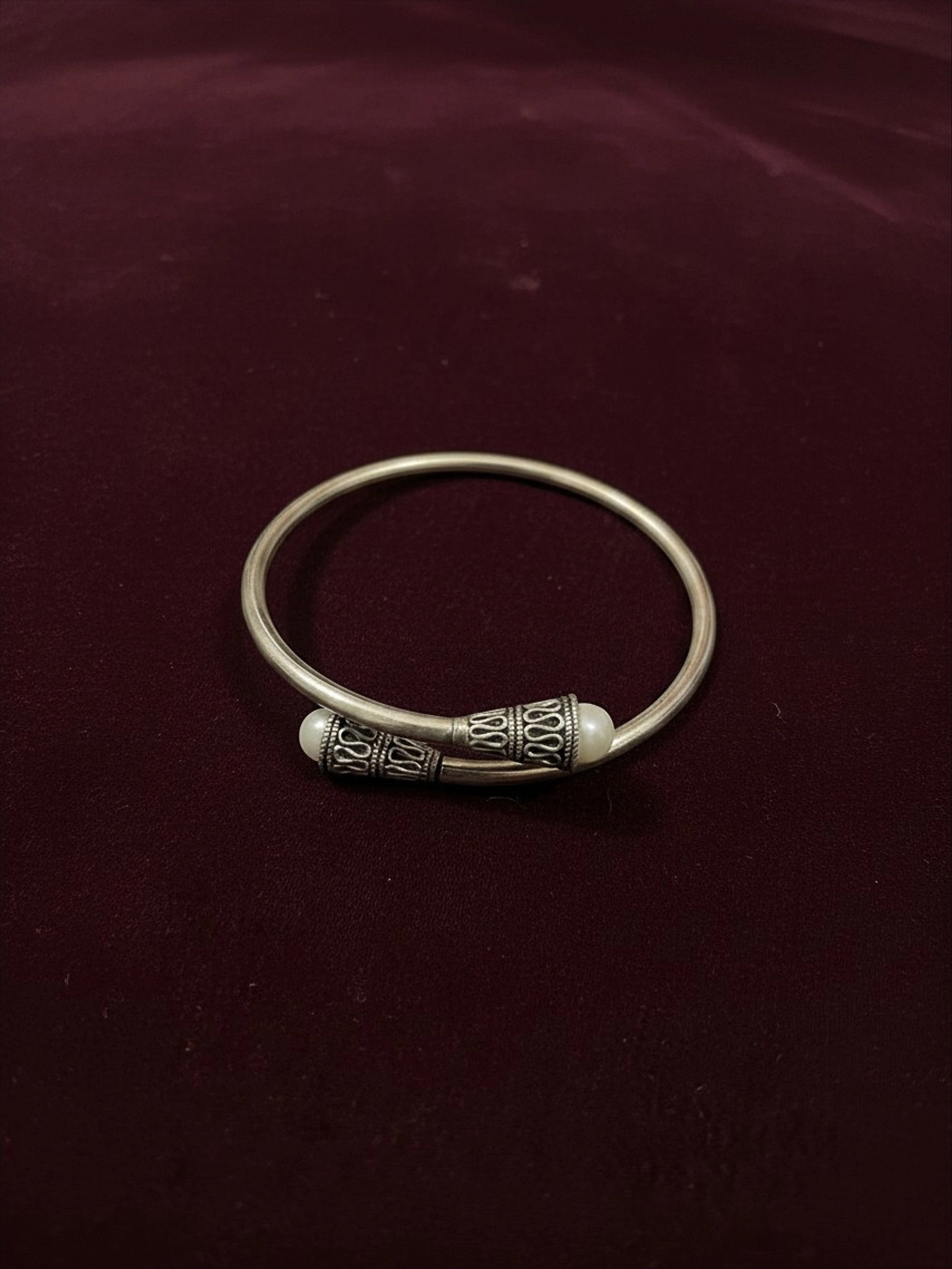 Silver Bangle - 124