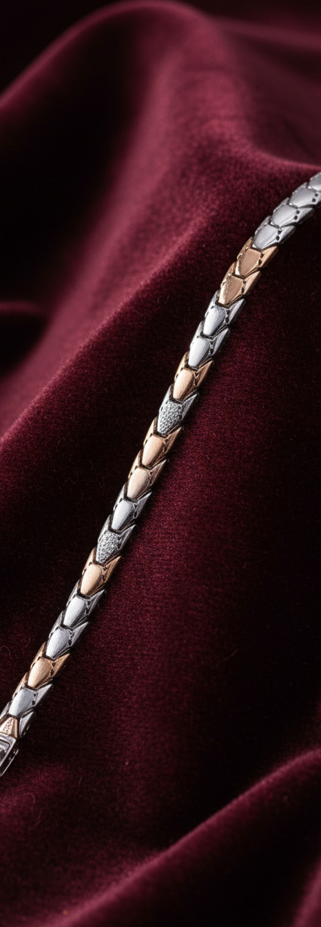 Men Bracelet 2 Tone - 23