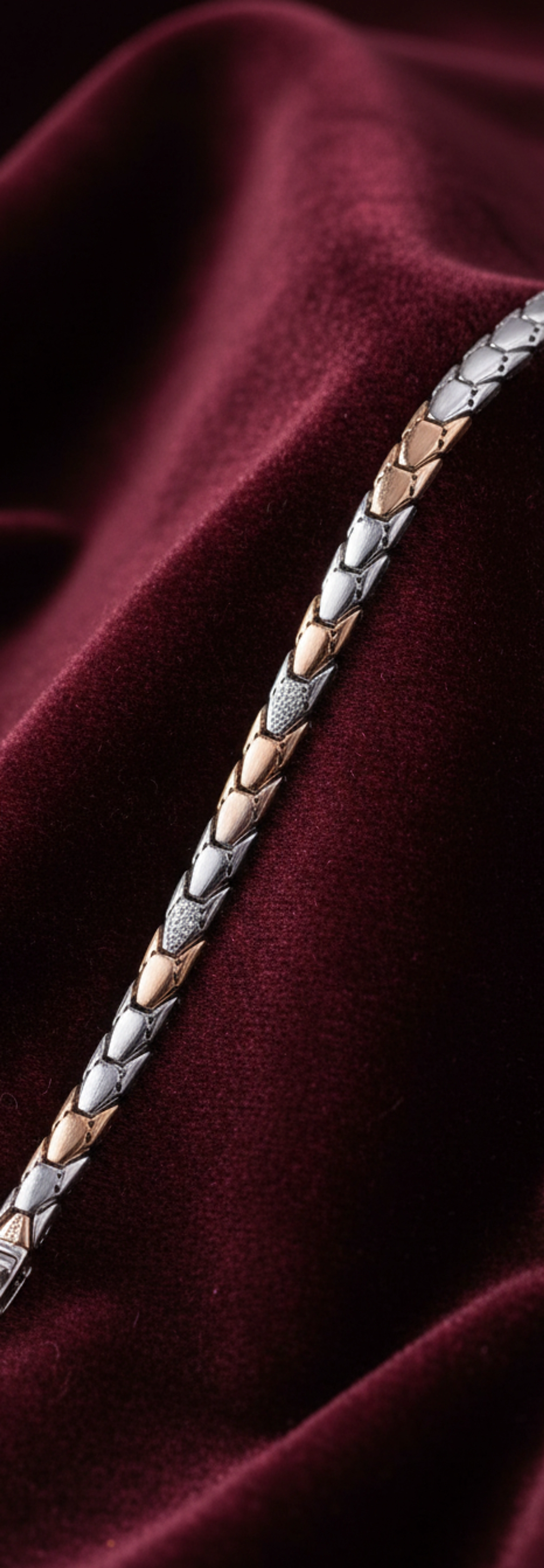 Men Bracelet 2 Tone - 23