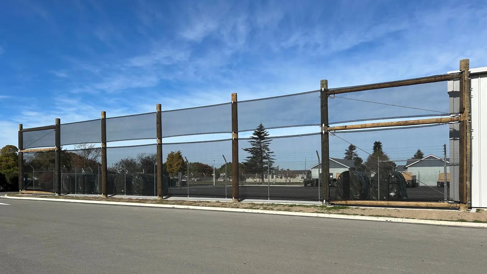30-meter Engineered Windbreak Structure