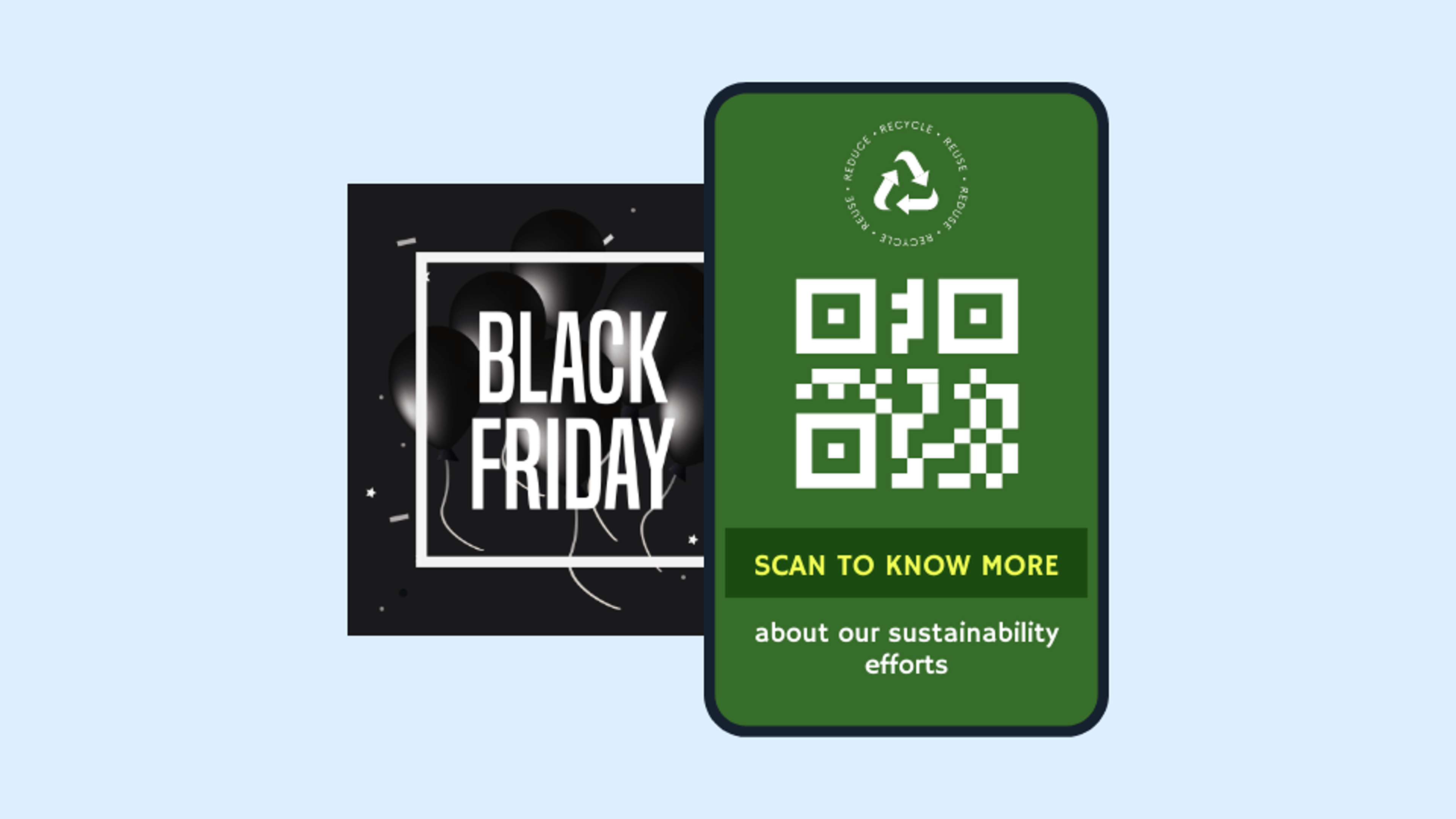 Share promotional content and increase brand recall value