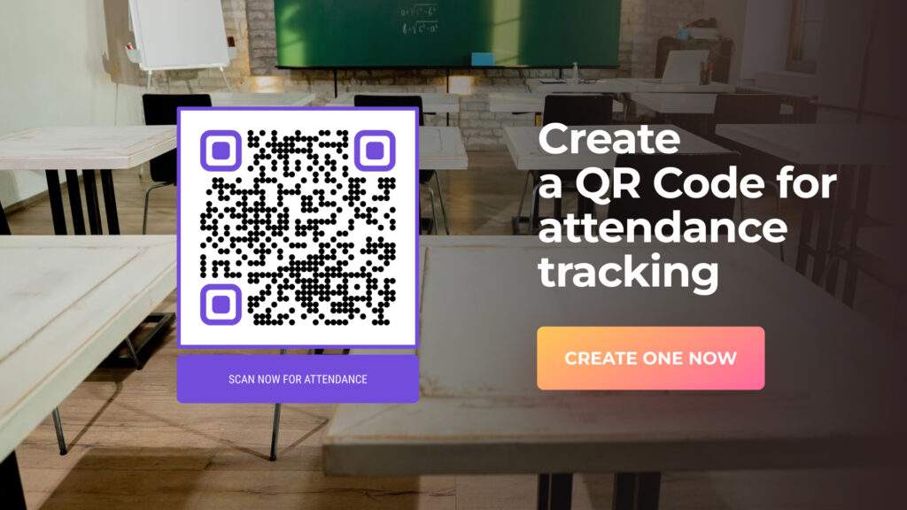 Create a QR Code for attendance tracking with Uniqode