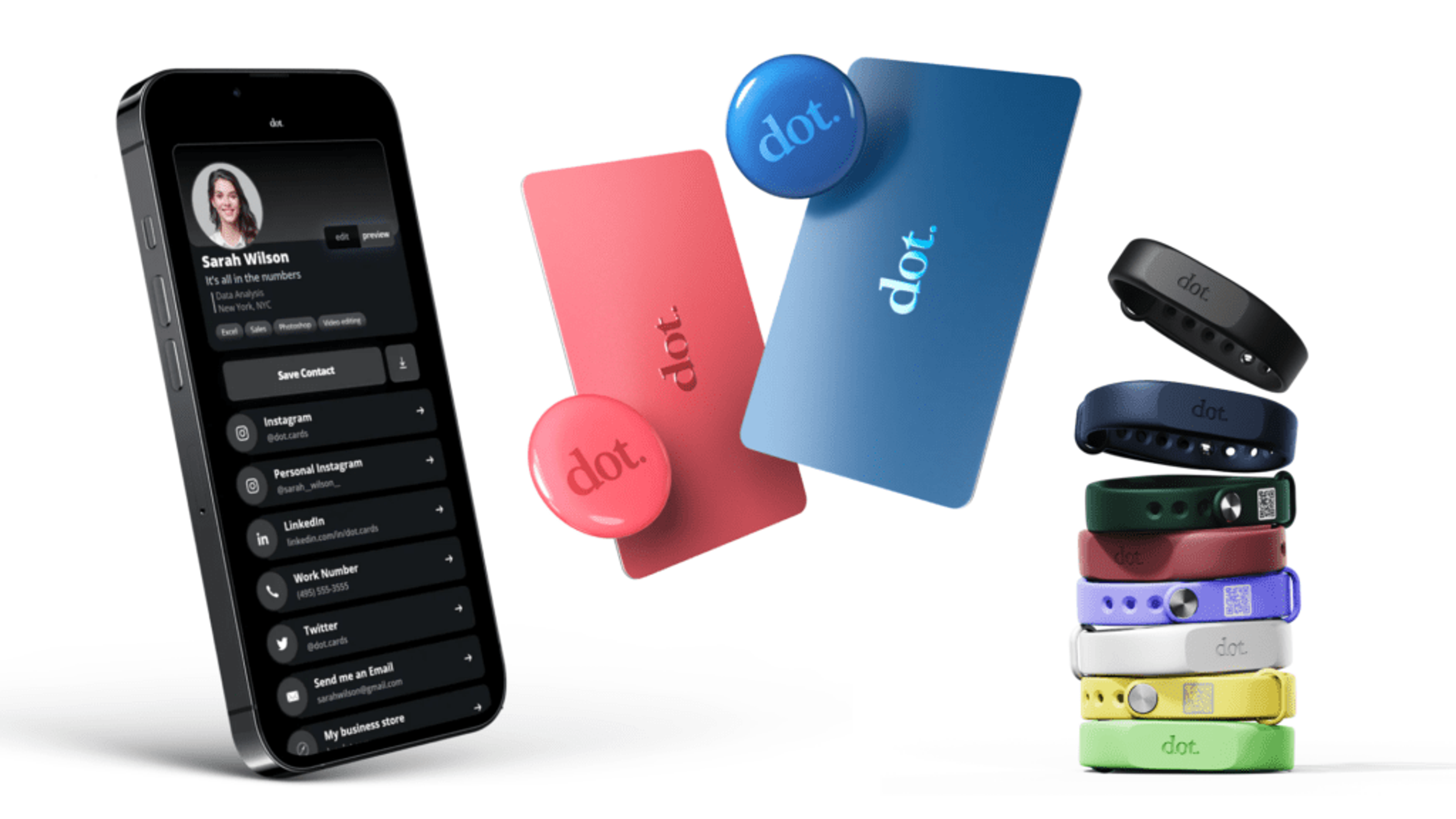 dot cards nfc and digital business cards