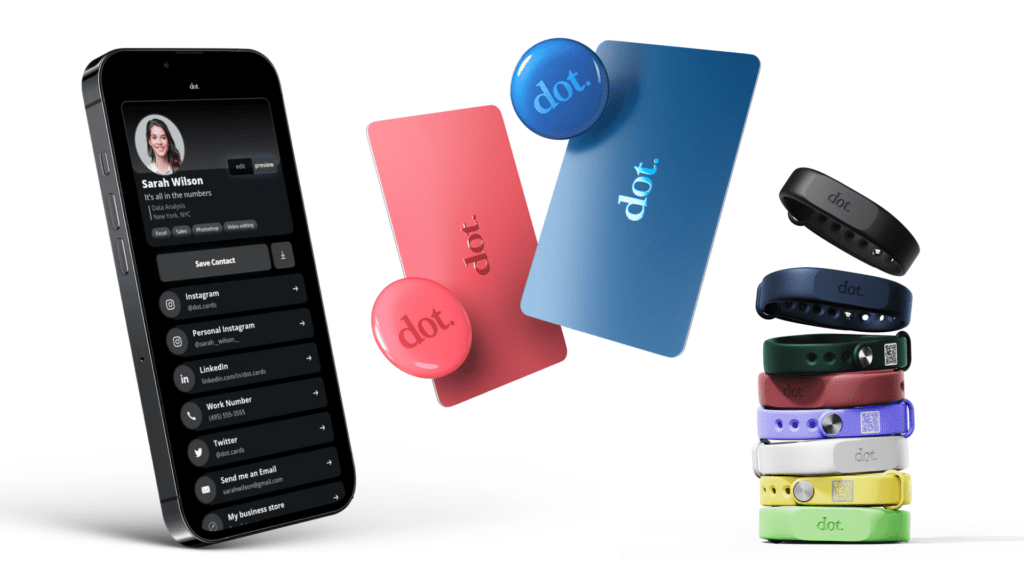 dot cards nfc and digital business cards
