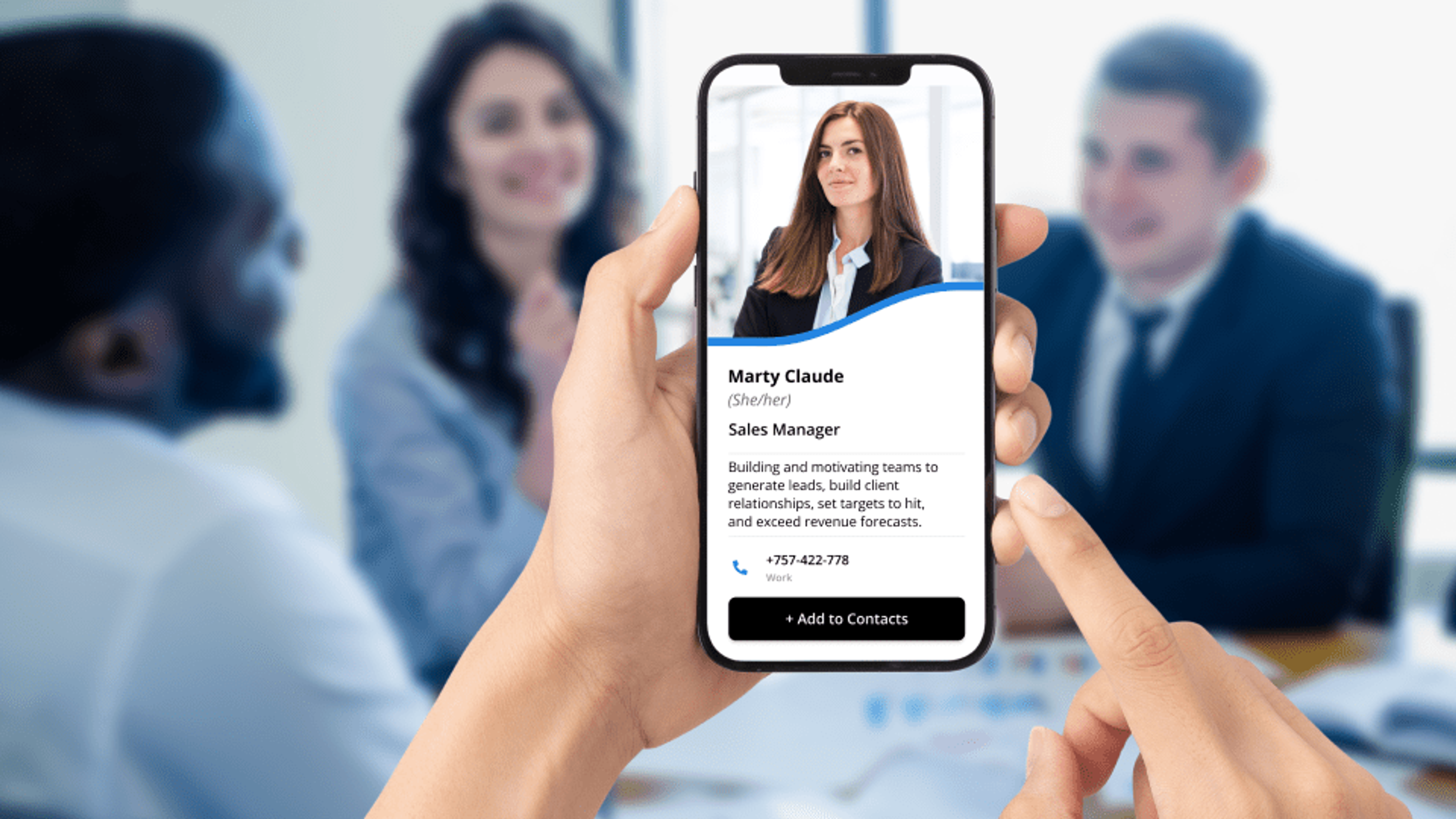 How To Make Digital Business Cards for Sales Professionals [Best Practices + Templates]