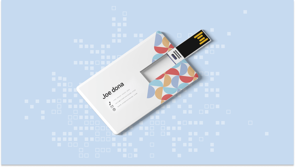 USB business cards- an alternative to business cards