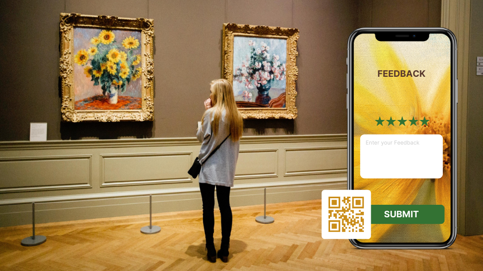 Collect visitor feedback with QR Codes in museums